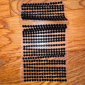 458 black Self Adhesive Rhinestone Sticker Gems